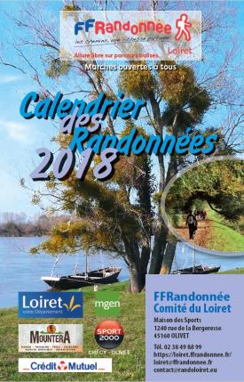 Calendrier des randonnées pédestres du Loiret 2018