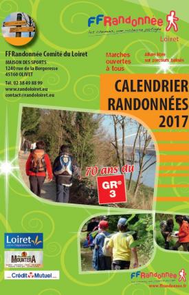 Calendrier des randonnées pédestres du Loiret 2017