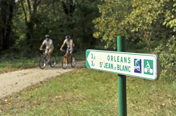 Balisage vélo itinéraire la loire à vélo