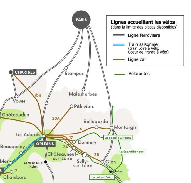 Carte lignes car-vélos Rémi 2025