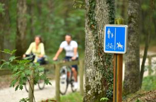Conseils et bonnes pratiques, cyclistes et panneau d'information
